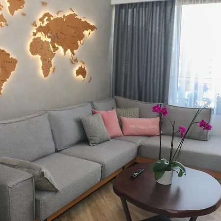 Luxury 80m2 With Balcony Downtown Apartment *